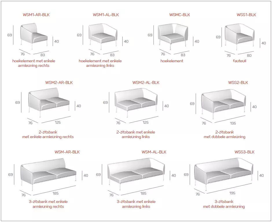 Een Sofa & Modular Sofa koop je bij Deska Alles voor Kantoor